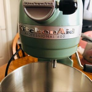 Kitchenaid professional 600 series, mint green